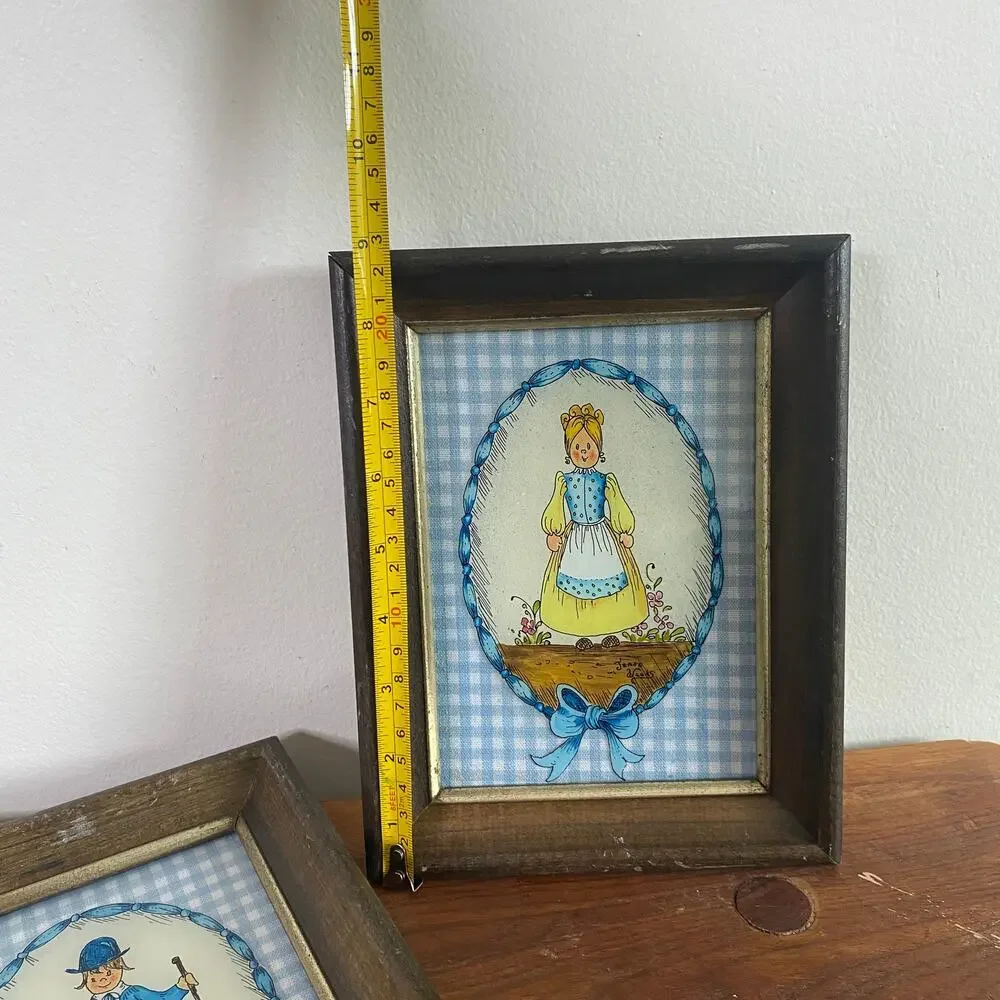 Vintage Swiss Cottagecore Framed Photos